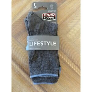 Darn Tough Lifestyle Crew Lightweight Merino Wool Size Large Womens NWT